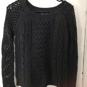 American eagle cable sweater